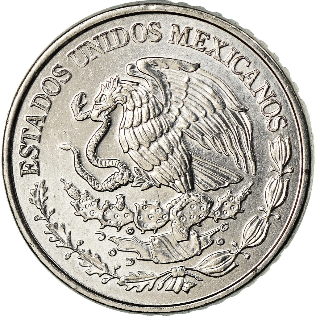 Coin, Mexico, 20 Centavos, 2017, Mexico City, MS(63), Stainless Steel, KM:935