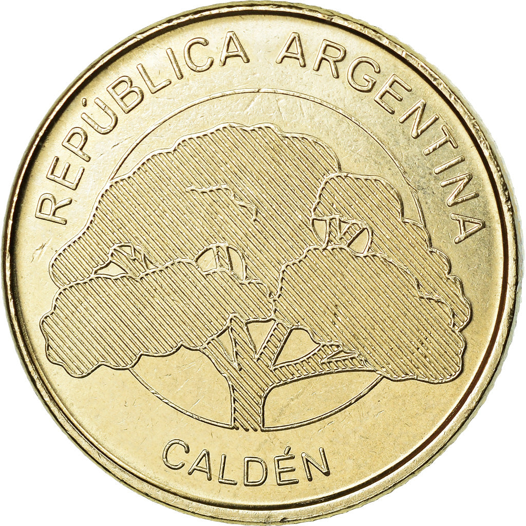 Moneta, Argentina, 10 Pesos, 2018, MS(63), Melchior