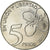 Moneta, Argentina, 5 Pesos, 2017, MS(63), Stal nierdzewna