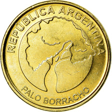 Coin, Argentina, 2 Pesos, 2018, MS(63), Brass Clad Steel