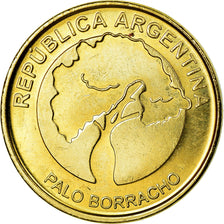 Coin, Argentina, 2 Pesos, 2018, MS(63), Brass Clad Steel