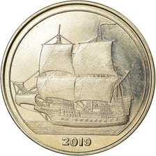 Coin, Haiti, Dollar, 2019, Ile de la Tortue, MS(63), Cupro-nickel