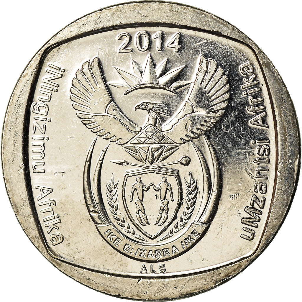 Münze, Südafrika, 2 Rand, 2014, Centenaire des bâtiments de l'Union, UNZ