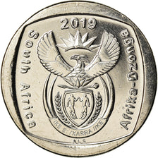 Coin, South Africa, 2 Rand, 2019, Droits de l'enfant, MS(63), Copper plated