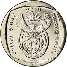 Coin, South Africa, 2 Rand, 2019, Droits de l'enfant, MS(63), Copper plated