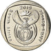 Coin, South Africa, 2 Rand, 2019, Droits de l'enfant, MS(63), Copper plated