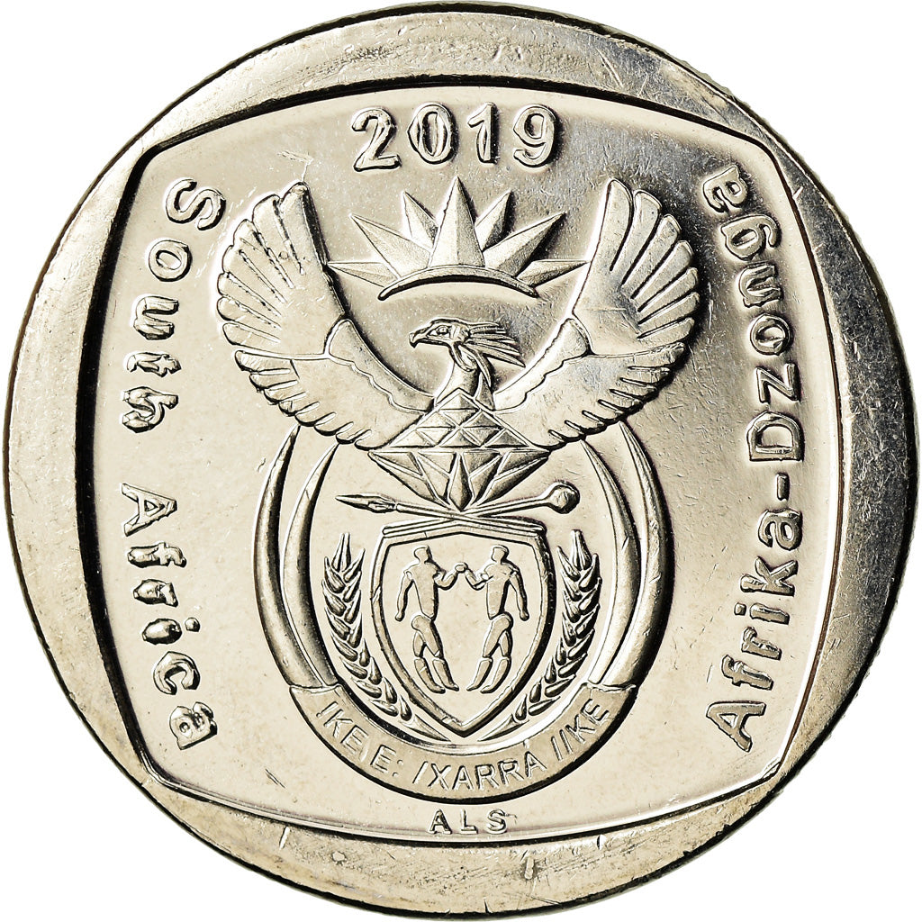 Münze, Südafrika, 2 Rand, 2019, Droit à l'éducation, UNZ, Copper plated