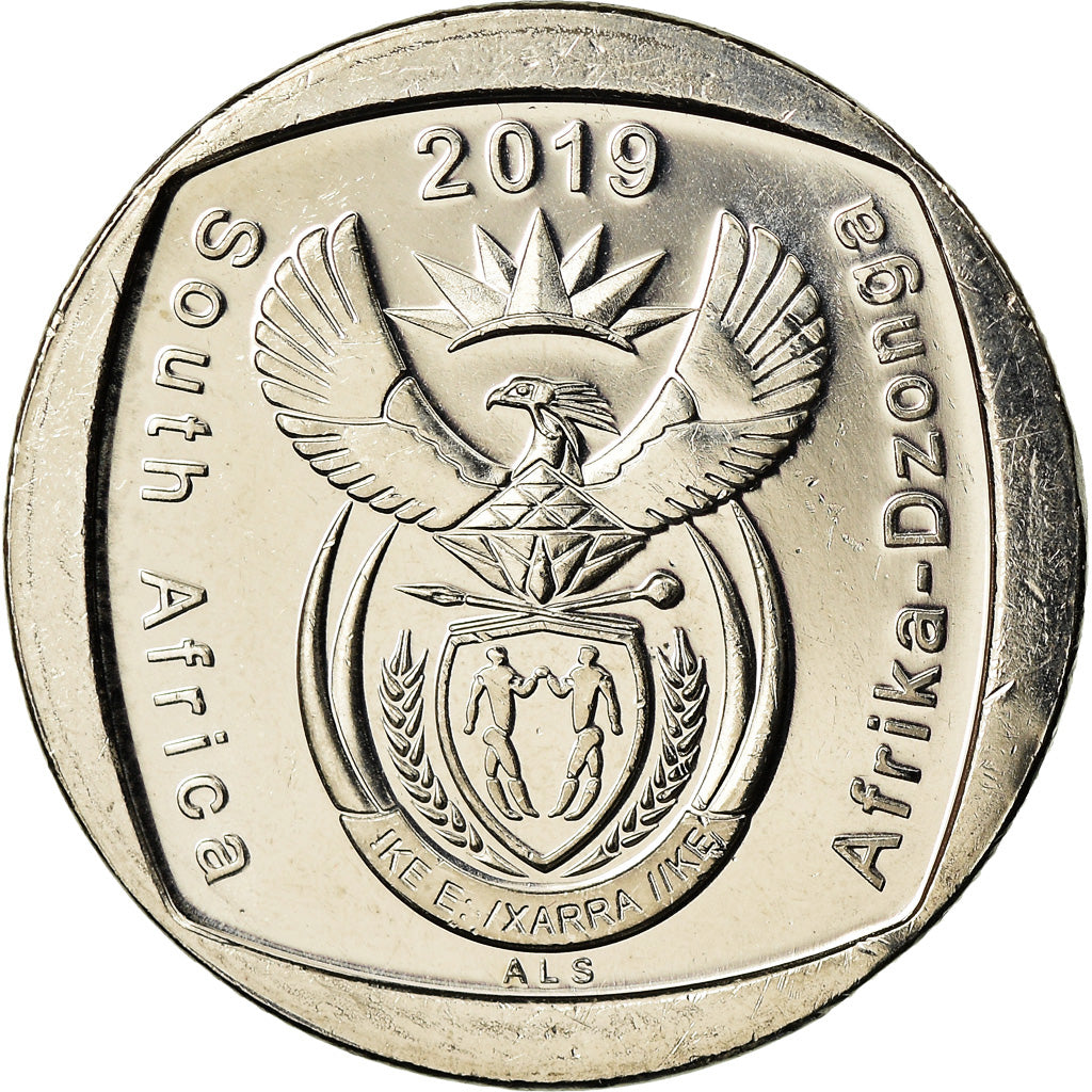 Coin, South Africa, 2 Rand, 2019, Droits de l'environnement, MS(63), Copper