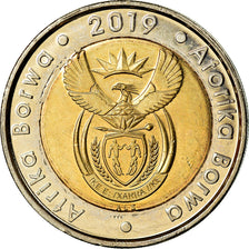 Monnaie, Afrique du Sud, 5 Rand, 2019, 25 ans de démocratie constitutionnelle
