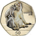 Coin, Gibraltar, 50 Pence, 2018, Macaque de Barbarie, MS(65-70), Cupro-nickel