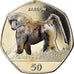 Moneta, Gibraltar, 50 Pence, 2018, Babouin, MS(65-70), Miedzionikiel
