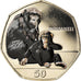 Coin, Gibraltar, 50 Pence, 2018, Chimpanzé, MS(65-70), Cupro-nickel