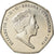 Coin, Gibraltar, 50 Pence, 2018, Père Noël, AU(55-58), Cupro-nickel
