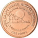 Coin, Gibraltar, Penny, 2018, MS(65-70), Bronze Plated Steel
