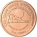 Coin, Gibraltar, Penny, 2018, MS(65-70), Bronze Plated Steel