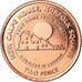 Coin, Gibraltar, 2 Pence, 2018, MS(65-70), Copper Plated Steel