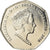 Moneta, Gibraltar, 50 Pence, 2018, MS(65-70), Miedzionikiel