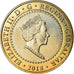 Coin, Gibraltar, 2 Pounds, 2018, MS(65-70), Bi-Metallic