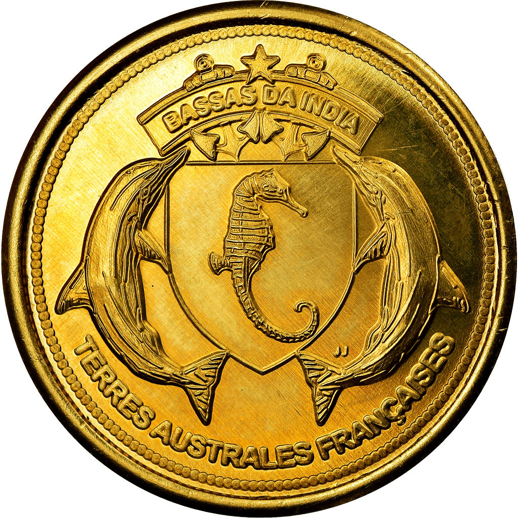 Moeda, França, 100 Francs, 2015, Paris, Bassas da India, MS(63)