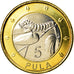 Coin, Botswana, 5 Pula, 2013, British Royal Mint, MS(63), Bi-Metallic