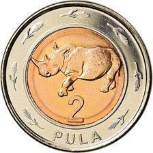 Coin, Botswana, 2 Pula, 2013, British Royal Mint, MS(63), Bi-Metallic