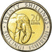 Moneda, Kenia, 20 Shillings, 2018, Eléphant, SC, Bimetálico