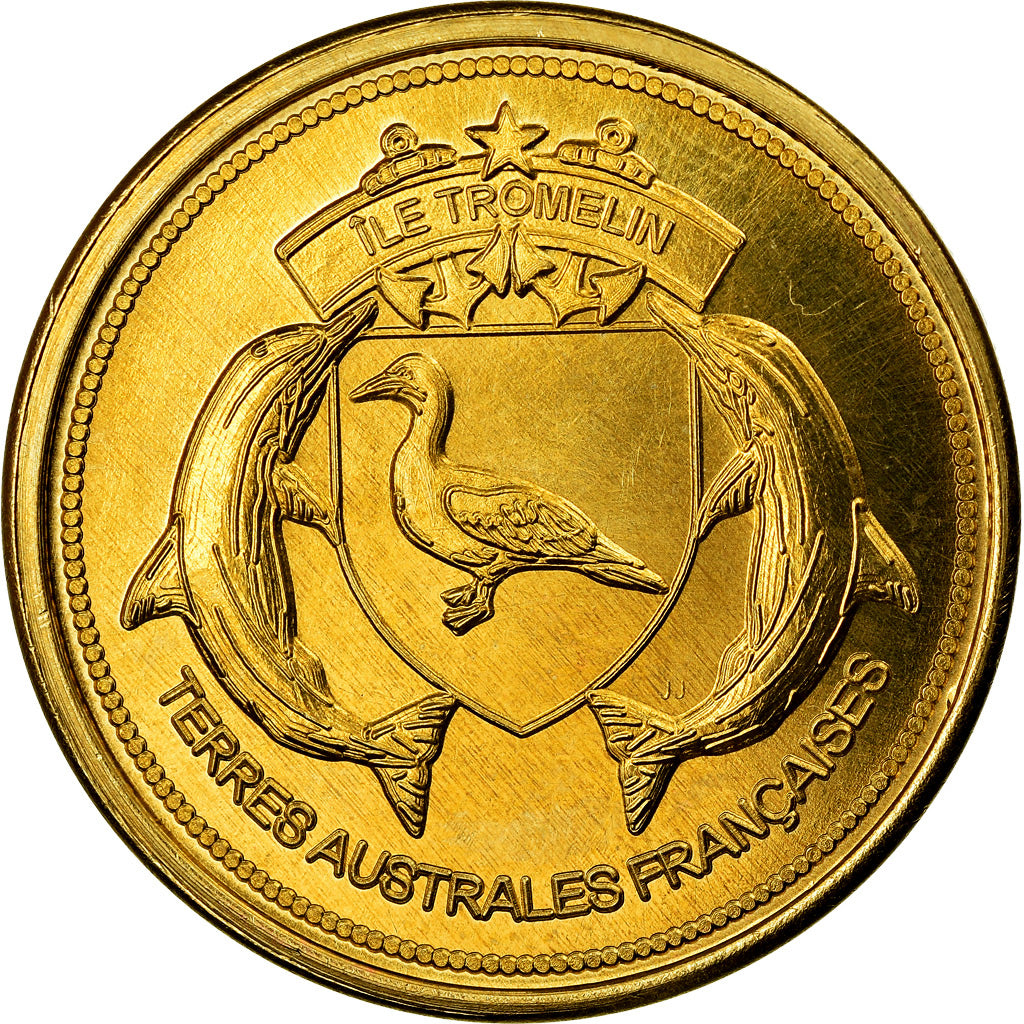 Coin, France, 100 Francs, 2015, Paris, Ile Tromelin, MS(63), Bronze-Aluminium