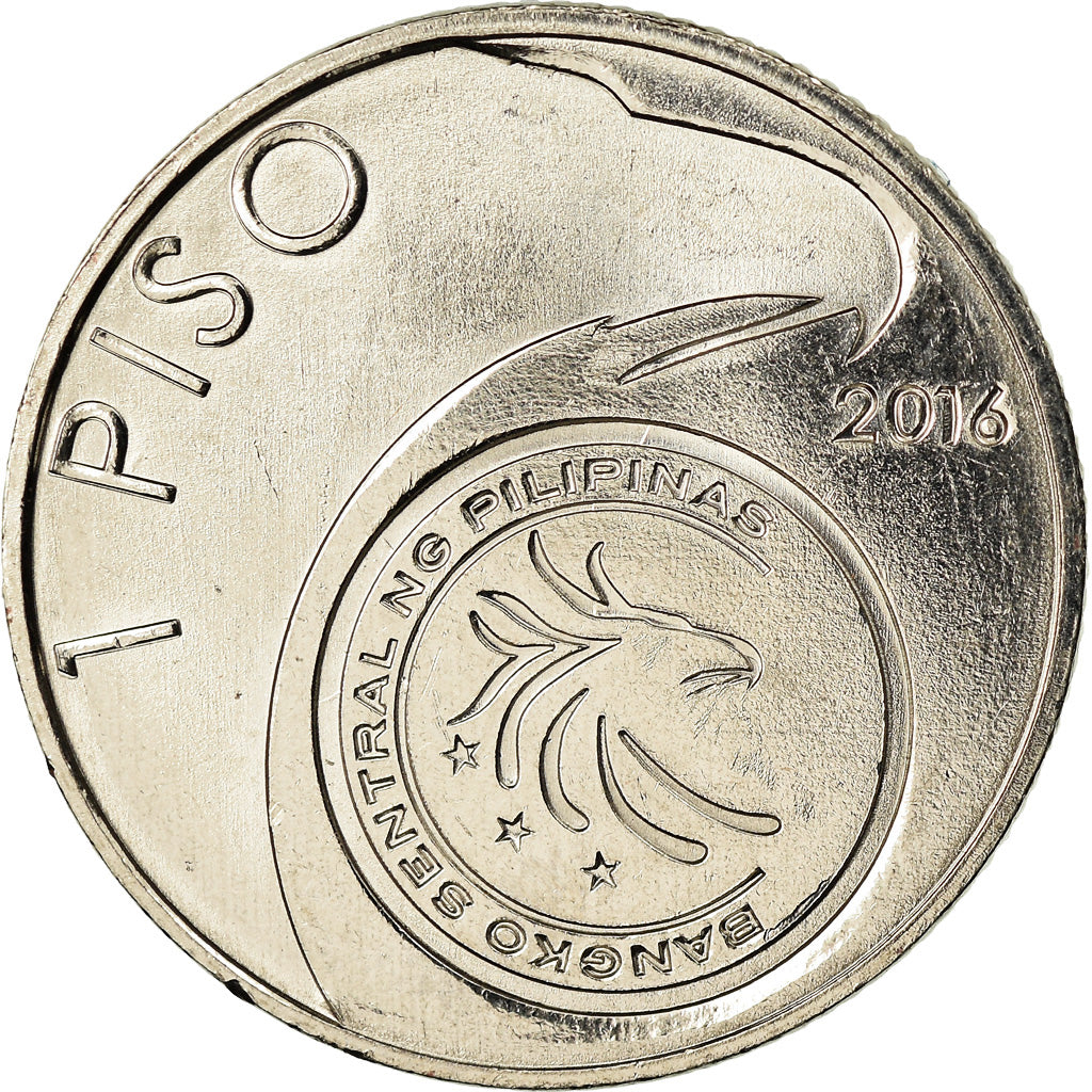 Münze, Philippinen, Piso, 2016, Isodoro Torres, UNZ, Nickel plated steel