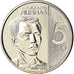 Coin, Philippines, 5 Piso, 2018, Andres Bonifacio, MS(63), Nickel plated steel