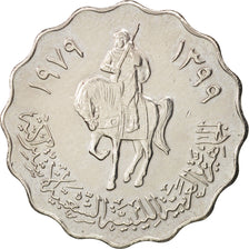 Libya, 50 Dirhams, 1979, AU(50-53), Copper-nickel, KM:22