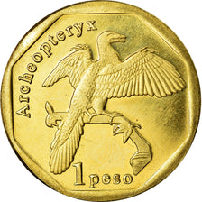 Coin, Netherlands Antilles, Peso, 2019, Dinosaures - Archeopteryx, MS(63)