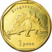 Coin, Netherlands Antilles, Peso, 2019, Dinosaures - Stegosaurus, MS(63), Bronze