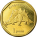 Coin, Netherlands Antilles, Peso, 2019, Dinosaures - Stegosaurus, MS(63), Bronze