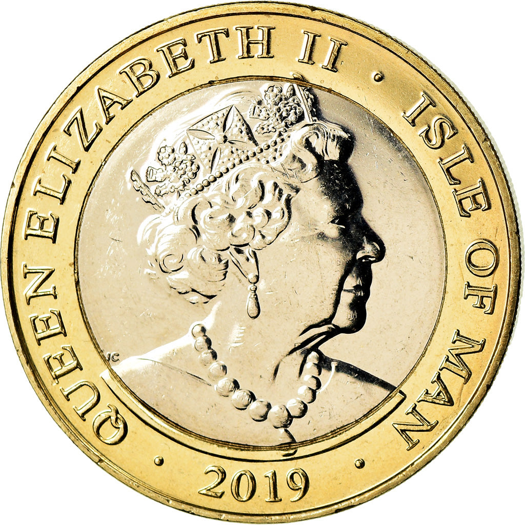 Coin, Isle of Man, 2 Pounds, 2019, Pobjoy Mint, D-Day - Montgomery, MS(63)