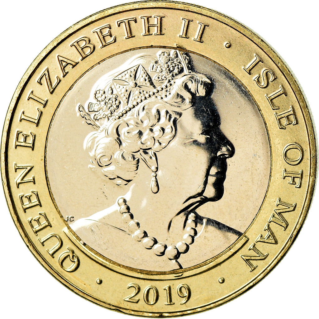 Coin, Isle of Man, 2 Pounds, 2019, Pobjoy Mint, D-Day - Montgomery, MS(63)