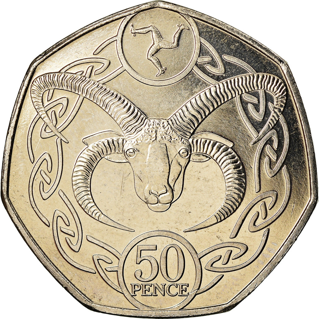 Coin, Isle of Man, 50 Pence, 2017, Pobjoy Mint, MS(63), Cupro-nickel