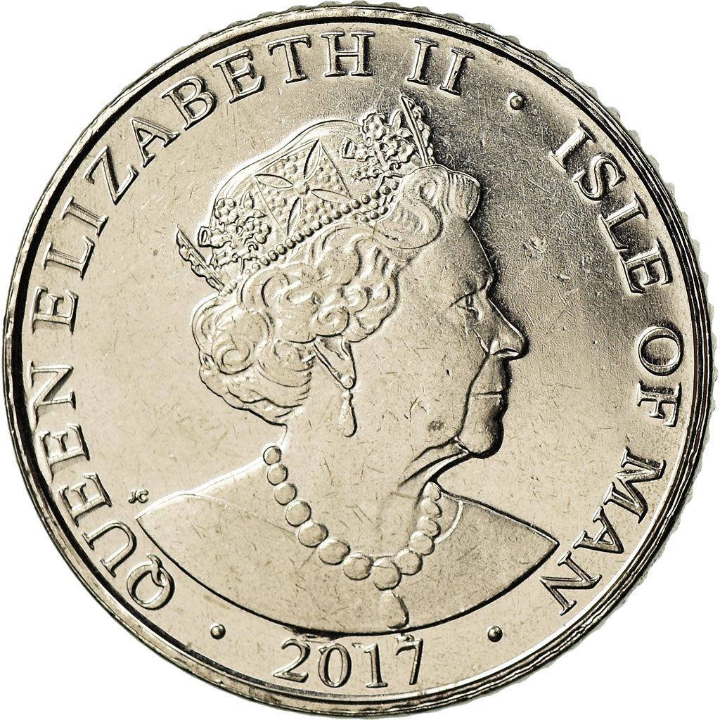 Monnaie, Isle of Man, 5 Pence, 2017, Pobjoy Mint, SPL, Nickel plated steel