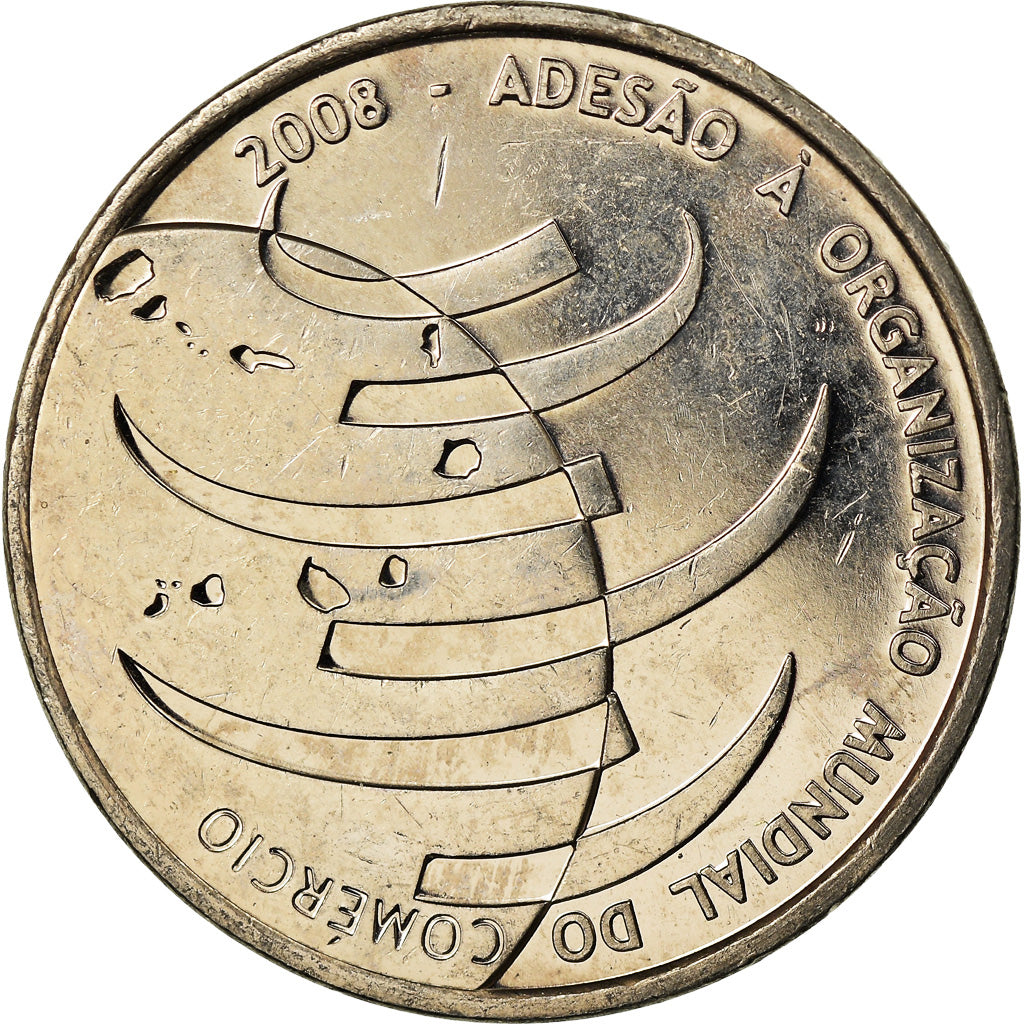 Coin, Cape Verde, 200 Escudos, 2008, Organisation mondiale du commerce, MS(63)