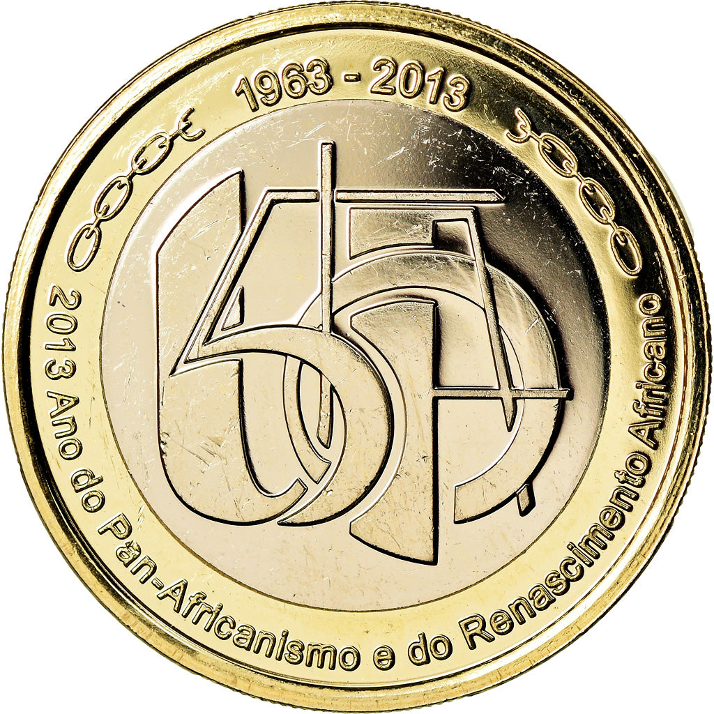Moneta, Zielony Przylądek, 250 Escudos, 2013, 50 ans de l'OUA, MS(63)