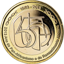 Coin, Cape Verde, 250 Escudos, 2013, 50 ans de l'OUA, MS(63), Bi-Metallic, KM:55