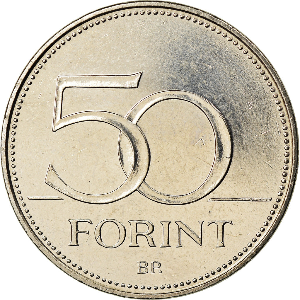Münze, Ungarn, 50 Forint, 2019, Budapest, Championnat du Monde d'Escrime, UNZ