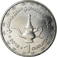Monnaie, Mauritanie, Ouguiya, 2018, SPL, Nickel plated steel, KM:12