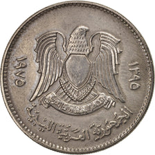 Libya, 100 Dirhams, 1975, AU(50-53), Copper-nickel, KM:17
