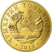 Coin, Tajikistan, 10 Dirams, 2019, St. Petersburg, MS(63), Brass plated steel