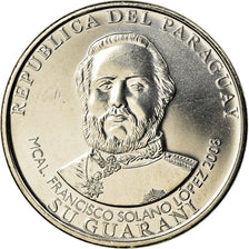 Moneta, Paraguay, MIL (1000) Guaranies, 2008, Kremnica, SPL, Nichel-acciaio