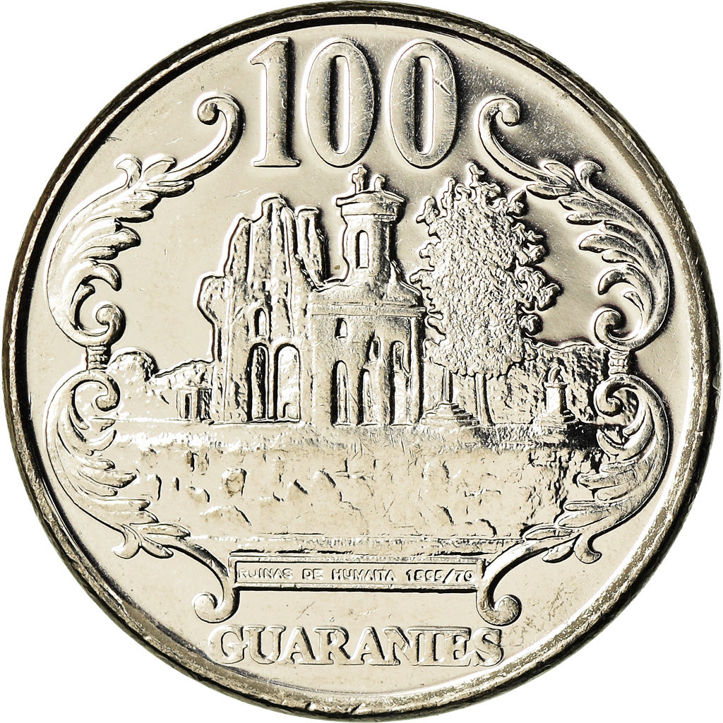 Coin, Paraguay, 100 Guaranies, 2012, Général José Diaz, MS(63), Nickel-Steel