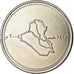 Coin, Iraq, 100 Dinars, 2004/AH1425, MS(63), Stainless Steel, KM:177