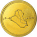 Coin, Iraq, 50 Dinars, 2004/AH1425, MS(63), Brass plated steel, KM:176