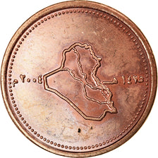 Moneta, Iraq, 25 Dinars, 2004/AH1425, SPL, Acciaio placcato rame, KM:175