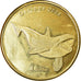 Coin, French Polynesia, Dollar, 2019, Moorea - Orque, MS(63), Brass